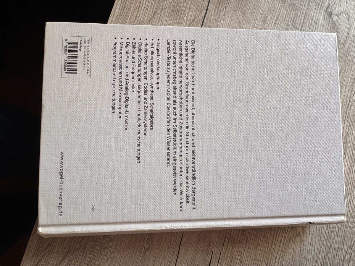 Libri: Fachbuch Digitaltechnik Klaus Beuth 13. Auflage gebraucht – Usato da Klingnau venduto da SubaruImpreza00 1