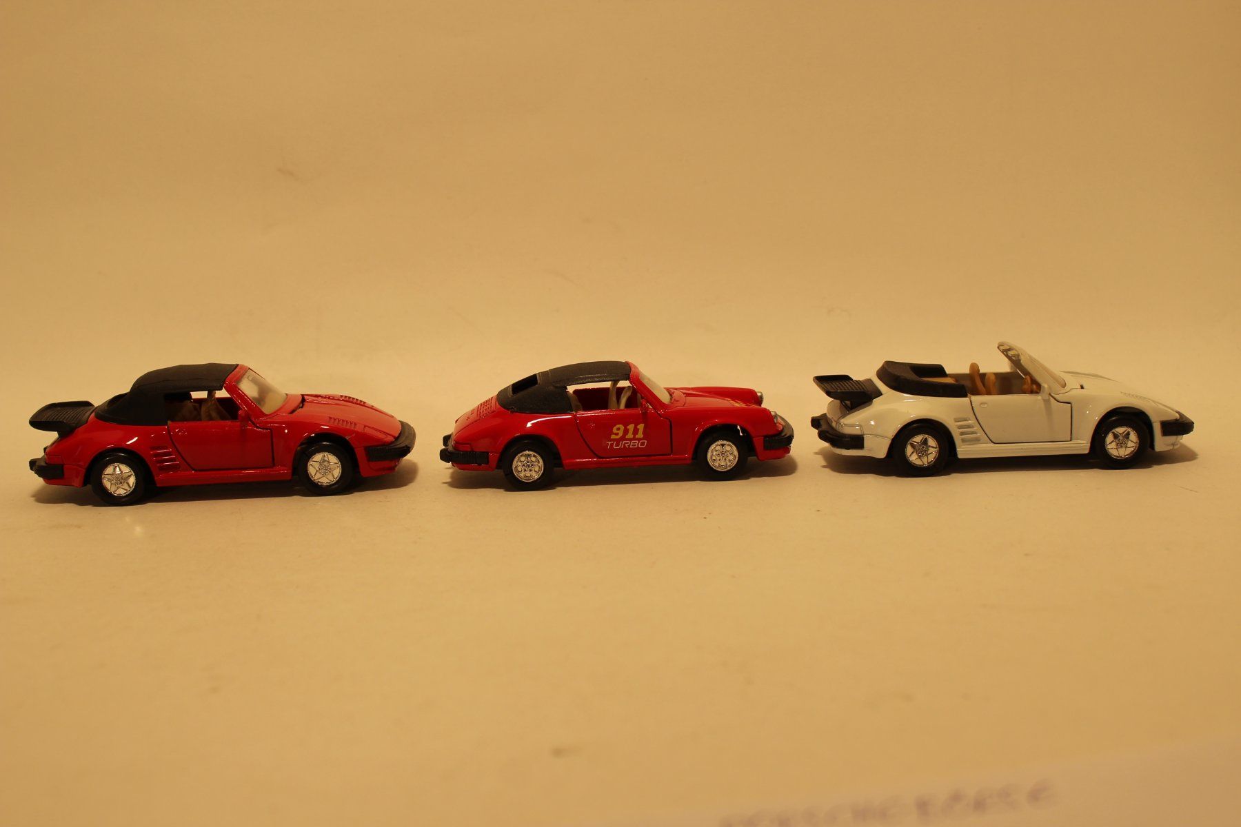 Modellini d'auto: 3x SIMBA Porsche Spielzeugauto, ca. 1:36 – Usato da Fehraltorf venduto da haefens 7
