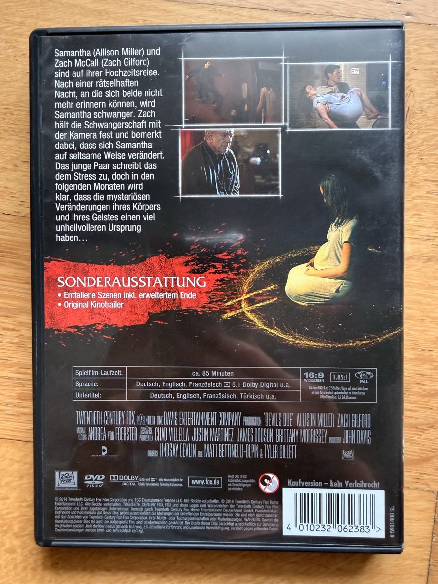Tous les DVDs: Devil's Due Teufelsbrut - DVD – D'occasion à Kölliken par nerdorado 1