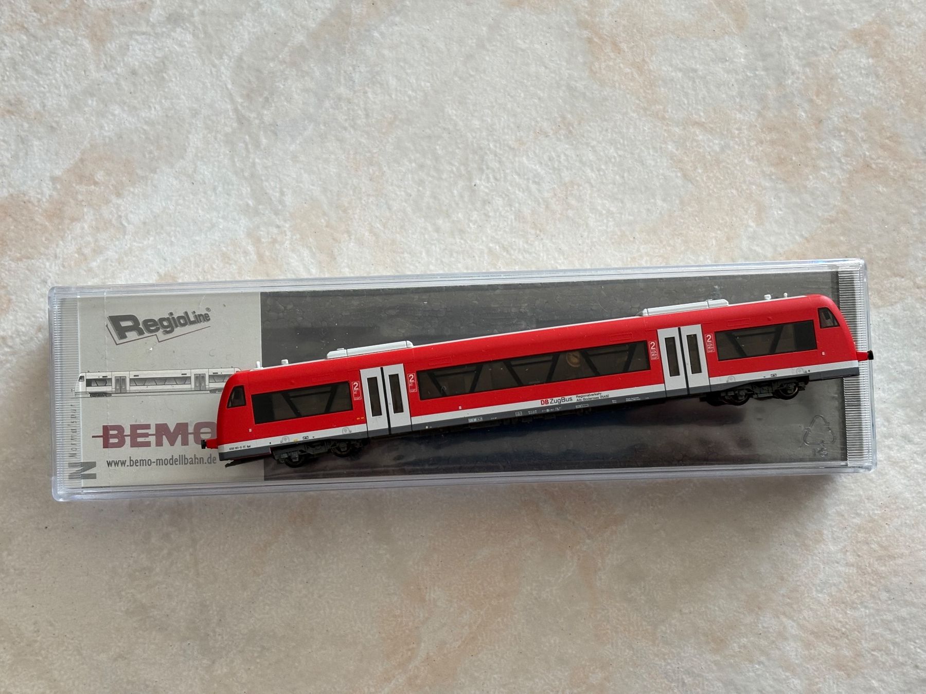 Bemo Modellini di ferrovie: Bemo 9030 901 Diesel RegioShuttle (Zahnrad Messing) – Nuovo (secondo la descrizione) da Hauterive NE venduto da eriamch