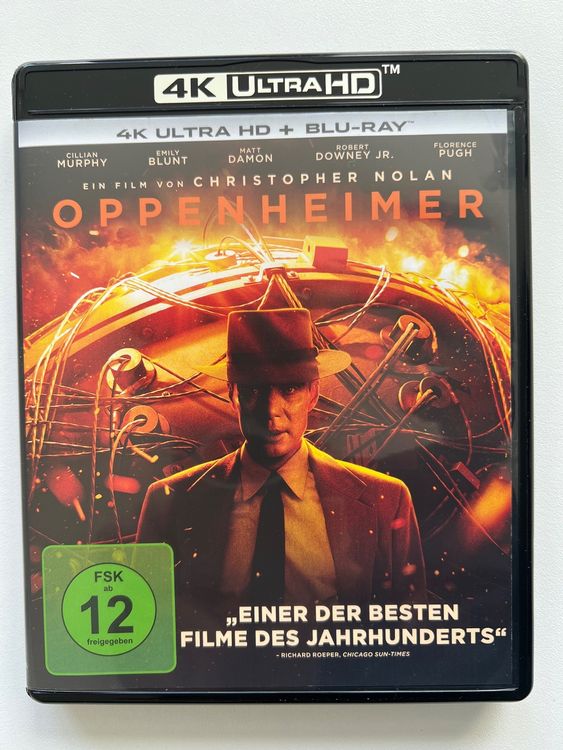 Oppenheimer [4K Ultra HD + Blu-ray] | Kaufen Auf Ricardo