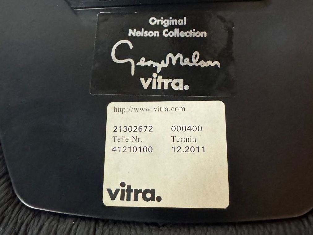 Vitra Seggioloni: Original Vitra "Perch Stool"  Arbeitsstuhl von George Nelson – Usato da Aadorf venduto da PMbaer 4