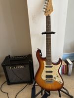 Cort Gitarre mit Verstärker