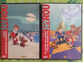 2 DVD  Spirou Vol. 1 et Vol. 2