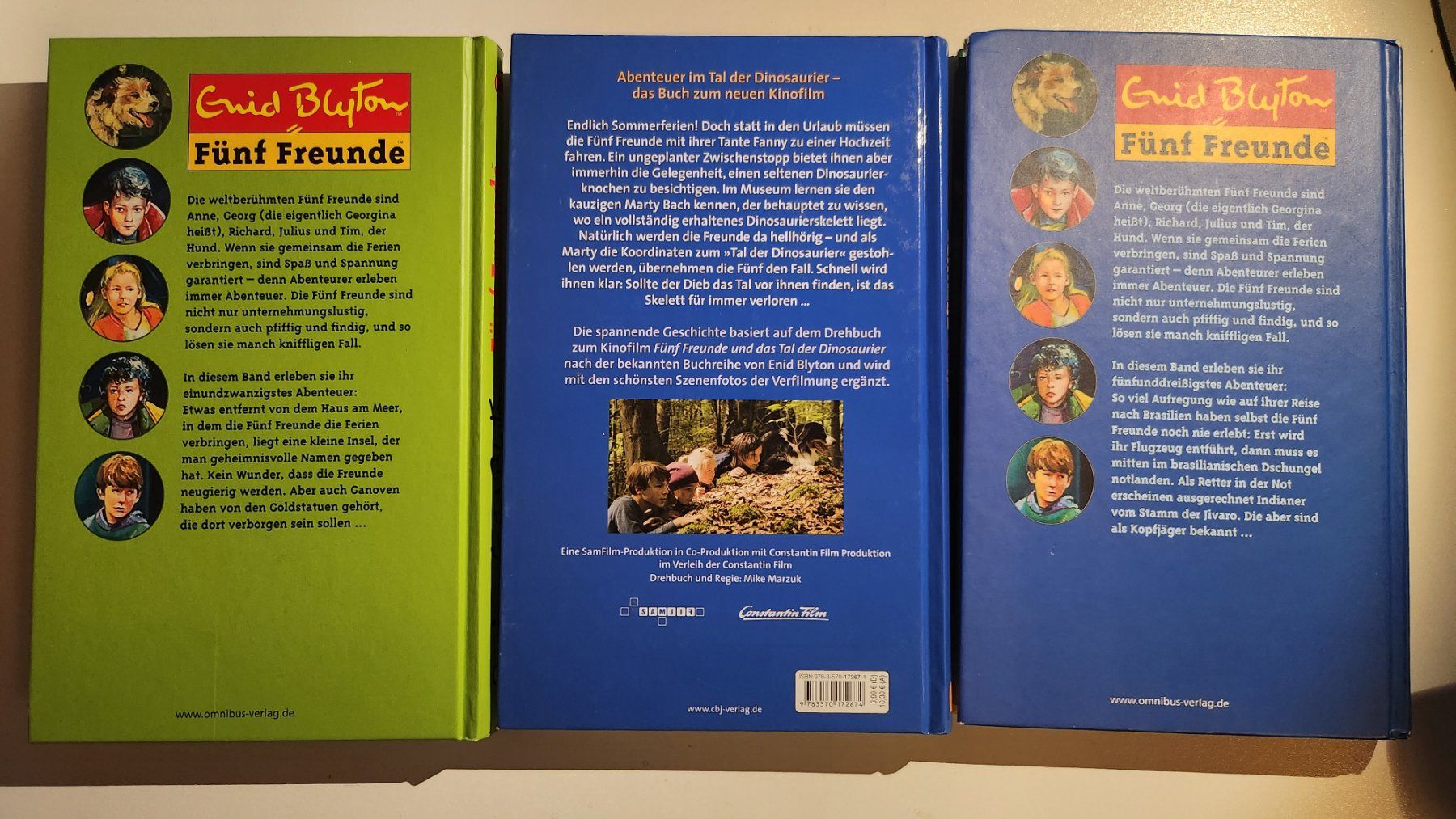 Libri: Enid Blyton: 3x Fünf Freunde – Usato da Dietikon venduto da Buchantiqdietikon 1
