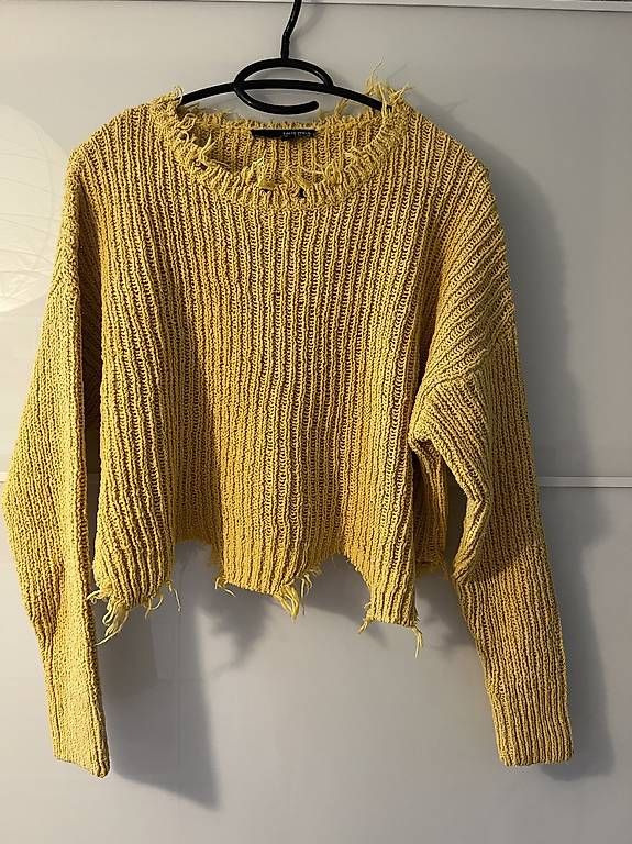 Maglioni & Felpe: Strickpullover gelb Grösse M – Usato da Hochdorf venduto da lor_dk57