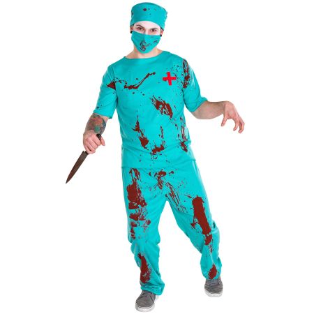 Halloween Arzt Herren Kostüm Größe M
