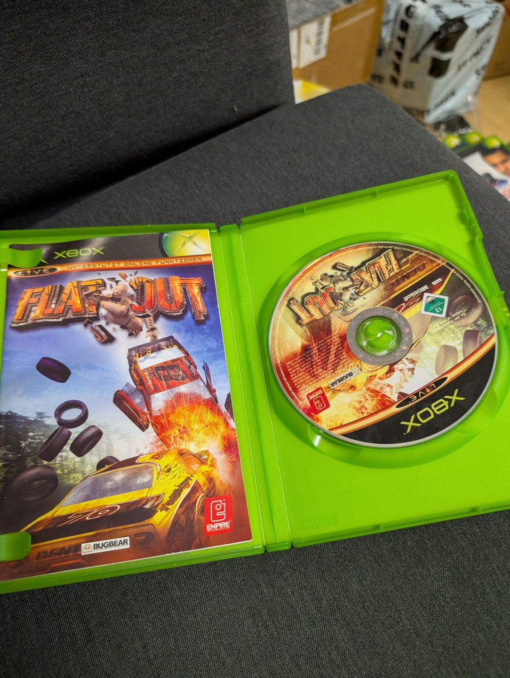Jeux: Flatout Microsoft xbox – D'occasion à Giubiasco par Ticinerd 2