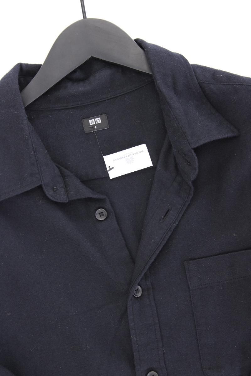 Camicie: Uniqlo Langarmhemd Gr. L blau – Usato da Neustadt an der Waldnaab venduto da SecondLifeFashion 1