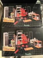 SET KIT GARAGE AND TOOLS 1:24