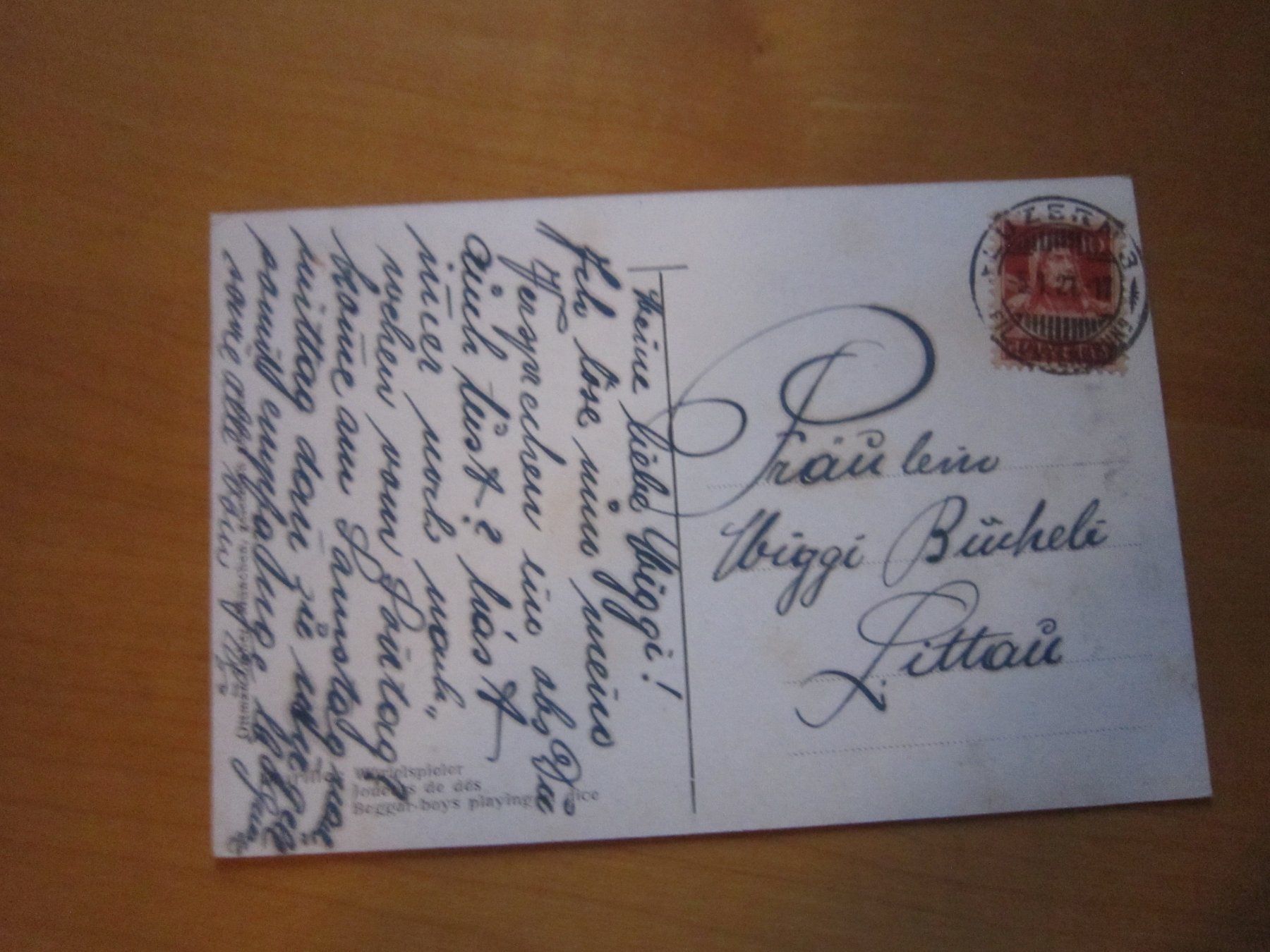 Cartoline postali: No 5 Postkarte Spieler 1927 – Usato da Gordola venduto da Polentaefung 1