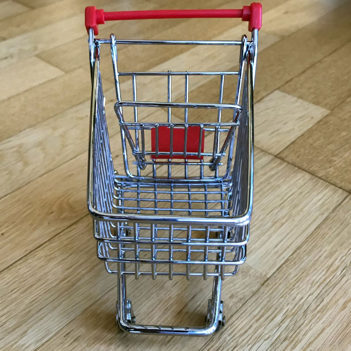 Giocattoli: Mini-Einkaufswagen, Deko, Chromstahl – Usato da Zürich venduto da pet_gcy9 6