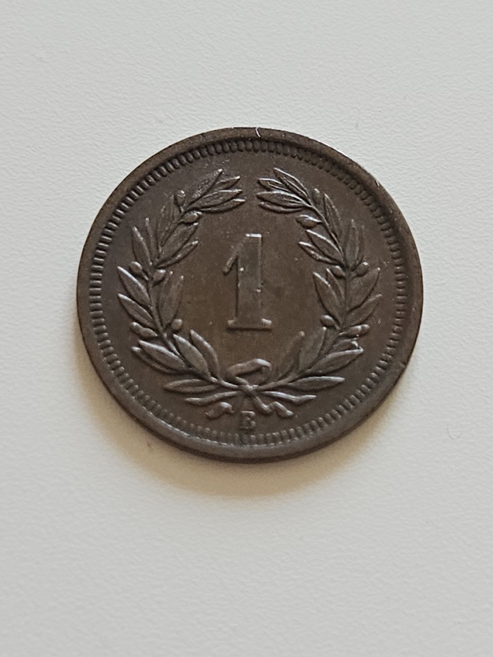 Tutti le monete: 1 Rappen 1894 – Usato da Pfäffikon ZH venduto da Melibol 1