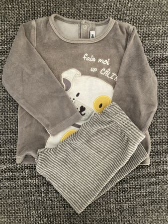 Pyjama hiver t. 86