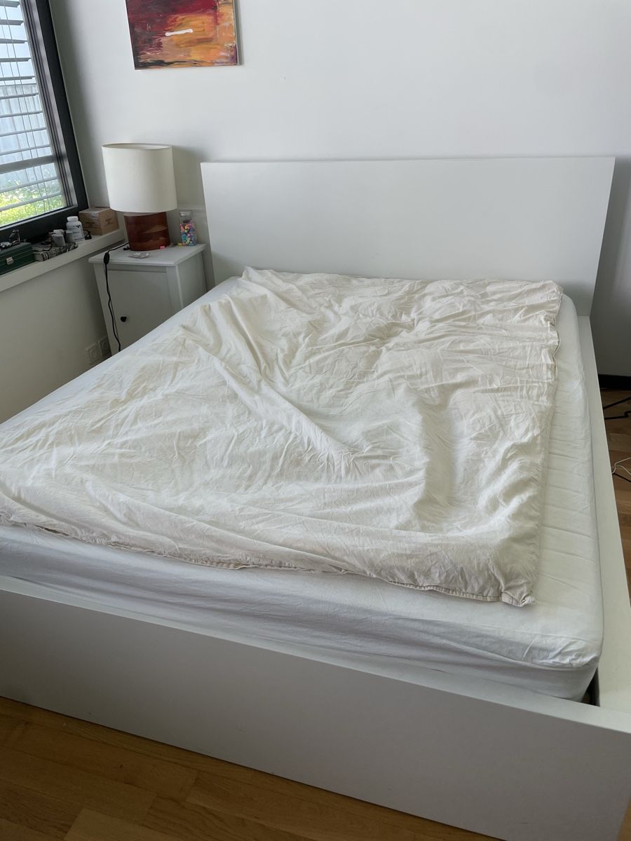 Betten: Ikea MALM - Bettgestell / Bed frame – Neu (gemäss Beschreibung) aus Zürich von mikosbartlomiej