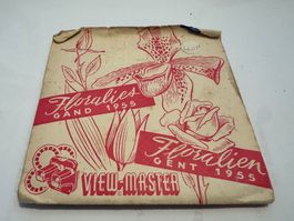 View-Master 3D: Nr. 1955A/B GHENT FLOWERSHOW 1955 FLORALIES