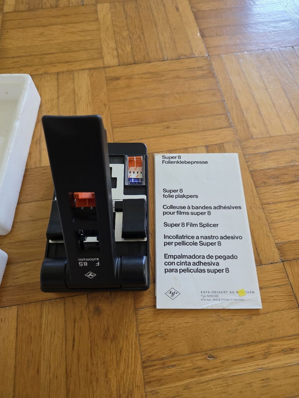 Pellicole: Agfa F8S Klebepresse Automatic - Super 8 – Usato da Dorf venduto da Echo_Elements 4