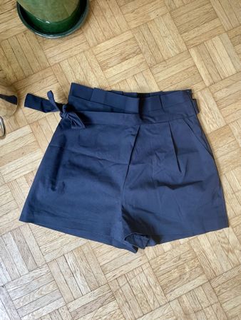 Elegante Shorts dunkelblau/navyblue, Gr. S, Bindegürte