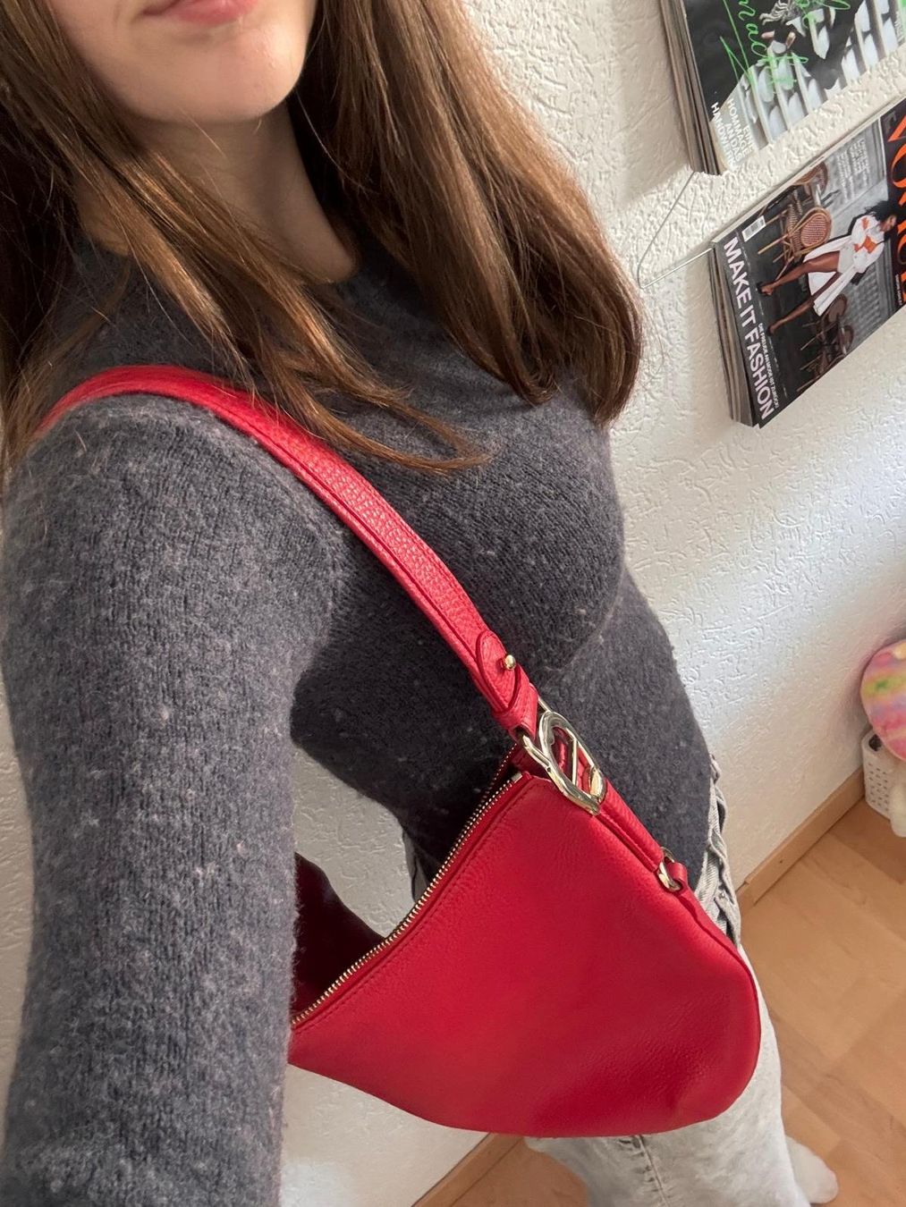 Aigner Taschen für Damen: TOP-ANGEBOT: Aigner-Tasche rot – Gebraucht aus Chur von lumerina 3