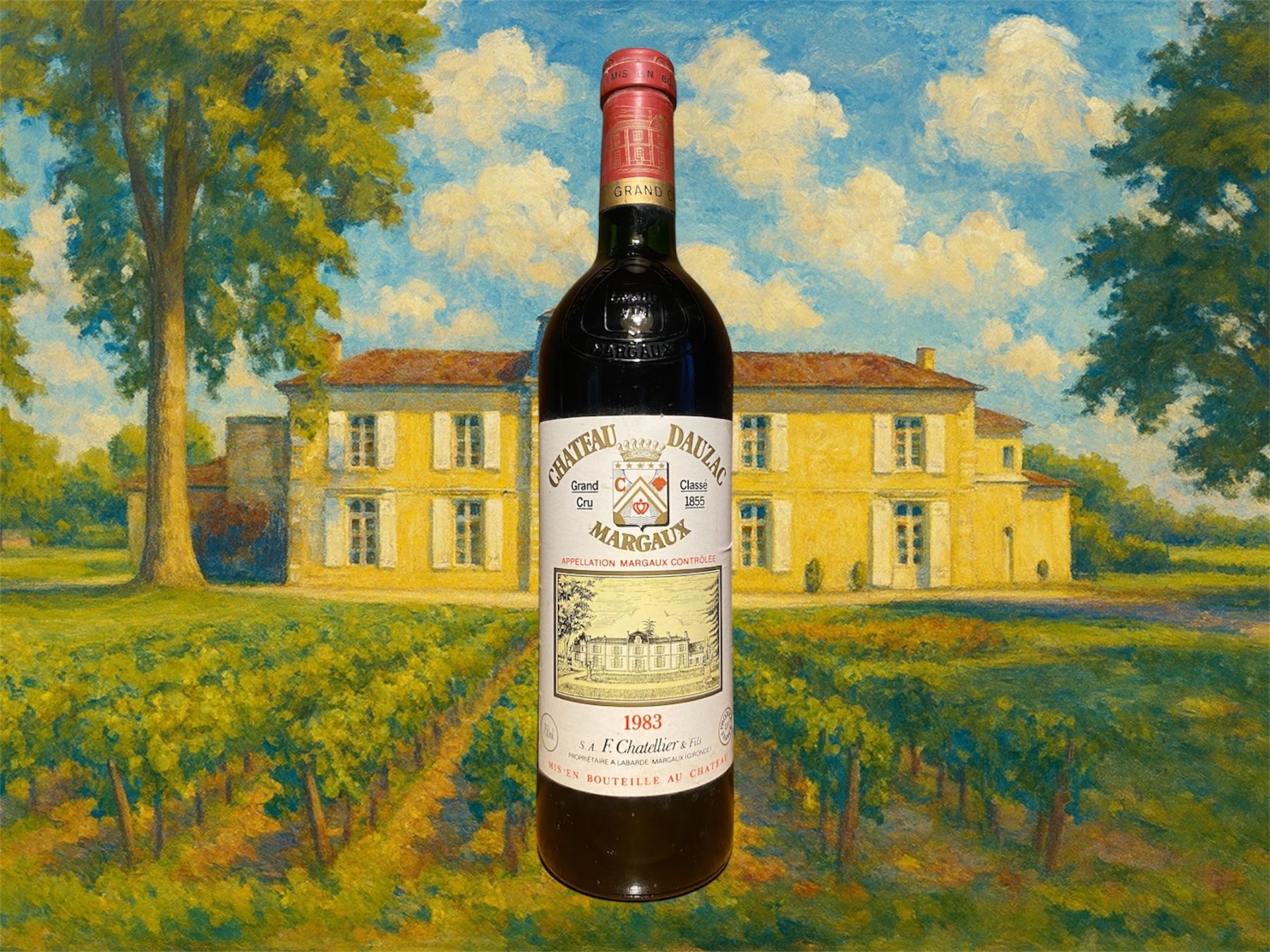 Wein: Château Dauzac 1983 ! Margaux – Neu und originalverpackt aus Muttenz von exclusive_wines