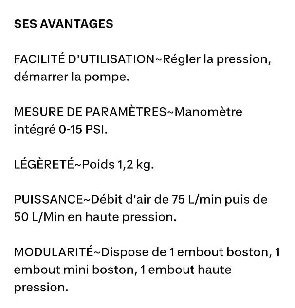 Pompes et pièces: Pompe électrique Decathlon pour paddle  – D'occasion à Yverdon-les-Bains par Cadocouches.ch 2