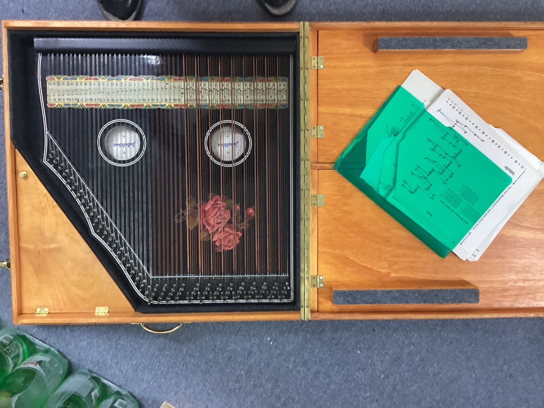 Musikinstrumente: Zither doppelseitig Jubeltöne – Gebraucht aus Trogen von paletti03 1