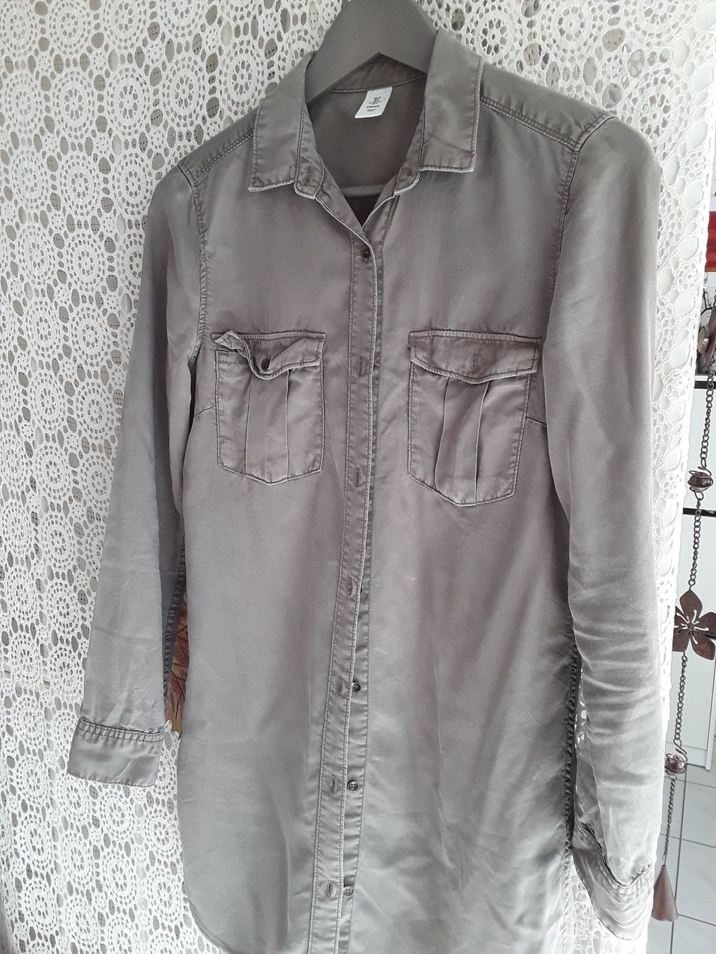 Camicette: &DENIM Cooles  Blusenhemd  Grösse 36 – Usato da Heimberg venduto da Samprof