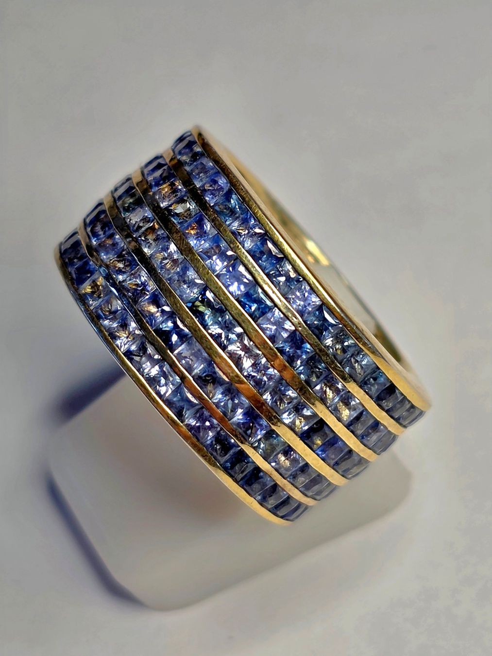Anelli: Safir Ring – Nuovo (secondo la descrizione) da Zürich venduto da adriben 2