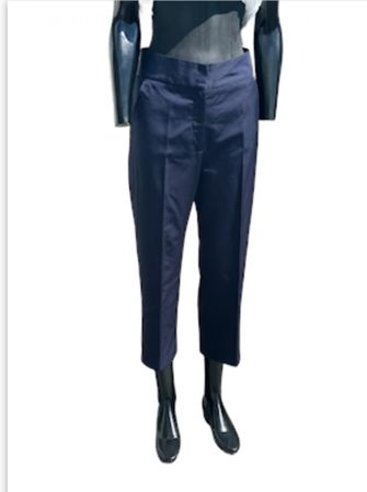 Elegante Damen Caprihose  Gr. 38 Dunkelblau