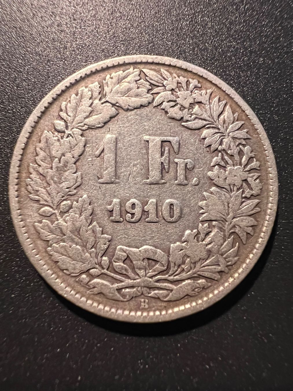 Tutti le monete: Pièce 1 francs argent 1910 – Usato da Genève venduto da Nicky113
