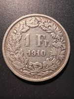 Pièce 1 francs argent 1910