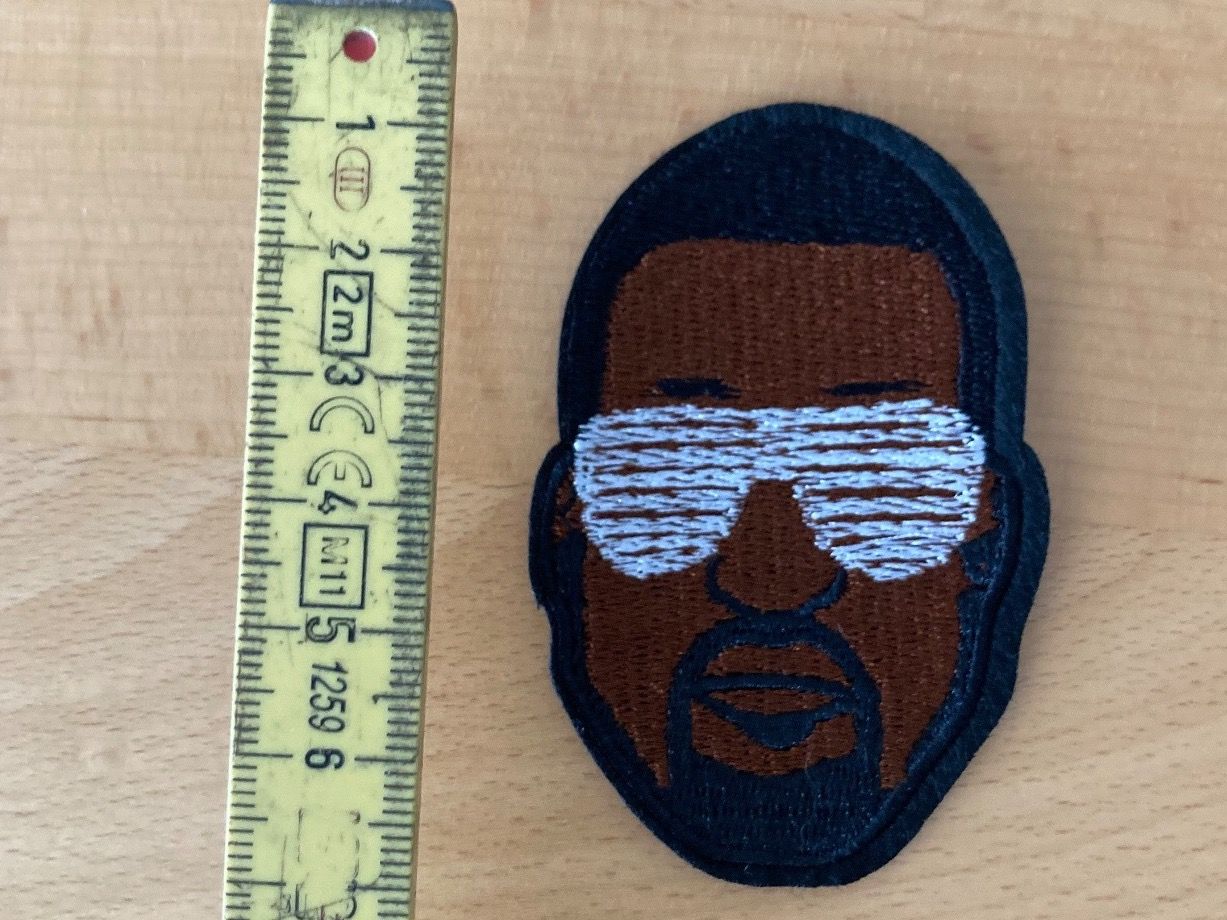 Insignes: Kanye West Patch Aufnäher Hip Hop Rap – Neuf (Voir description) à Horn par abutre72