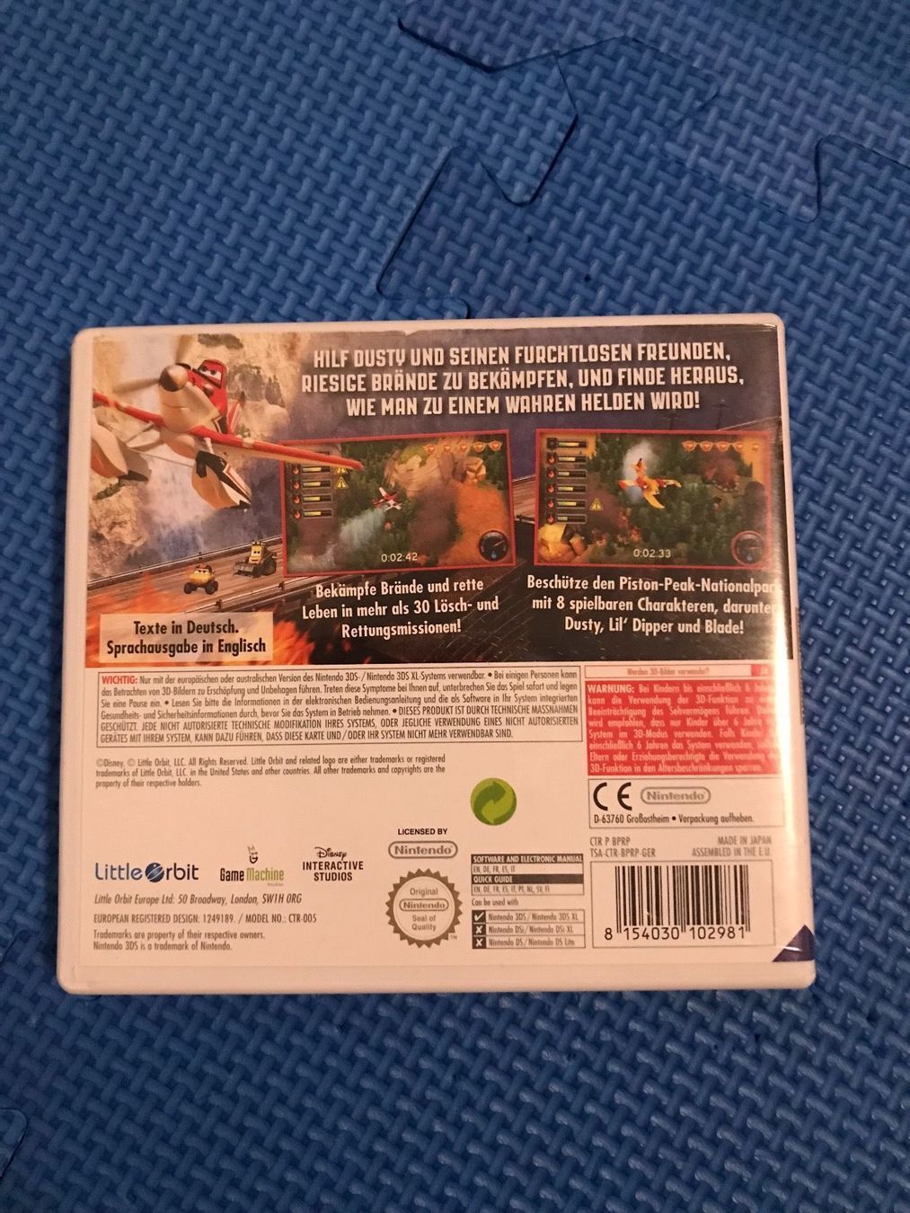 Nintendo Giochi: Disney Planes 2 - Immer im Einsatz Nintendo 3DS – Usato da Gossau SG venduto da schlitzerdemon 2