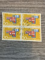 Schweiz Briefmarke Helvetia 20 Rp, EFTA Handel, Jahr 1966