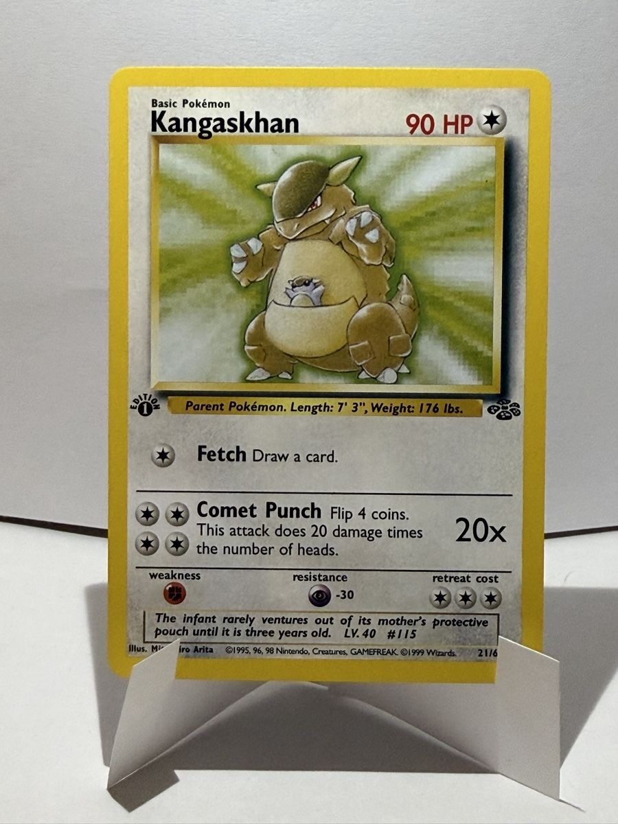 Pokémon Cartes à collectionner: Pokémon Karte Kangaskhan 1. Edition – Neuf (Voir description) à Wetzikon ZH par kev_2rhl