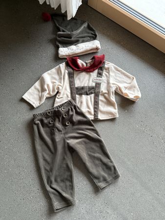 Zara Home Baby Weihnachten Christmas Anzug, Grösse 86