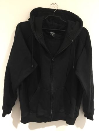 Urban Classics Herren Full Zip Hoodie schwarz XL getragen