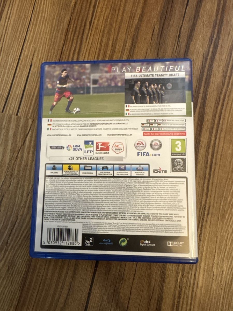 Giochi: PS4 Spiel FIFA 16 gebraucht – Usato da Nänikon venduto da Abdelbach 1