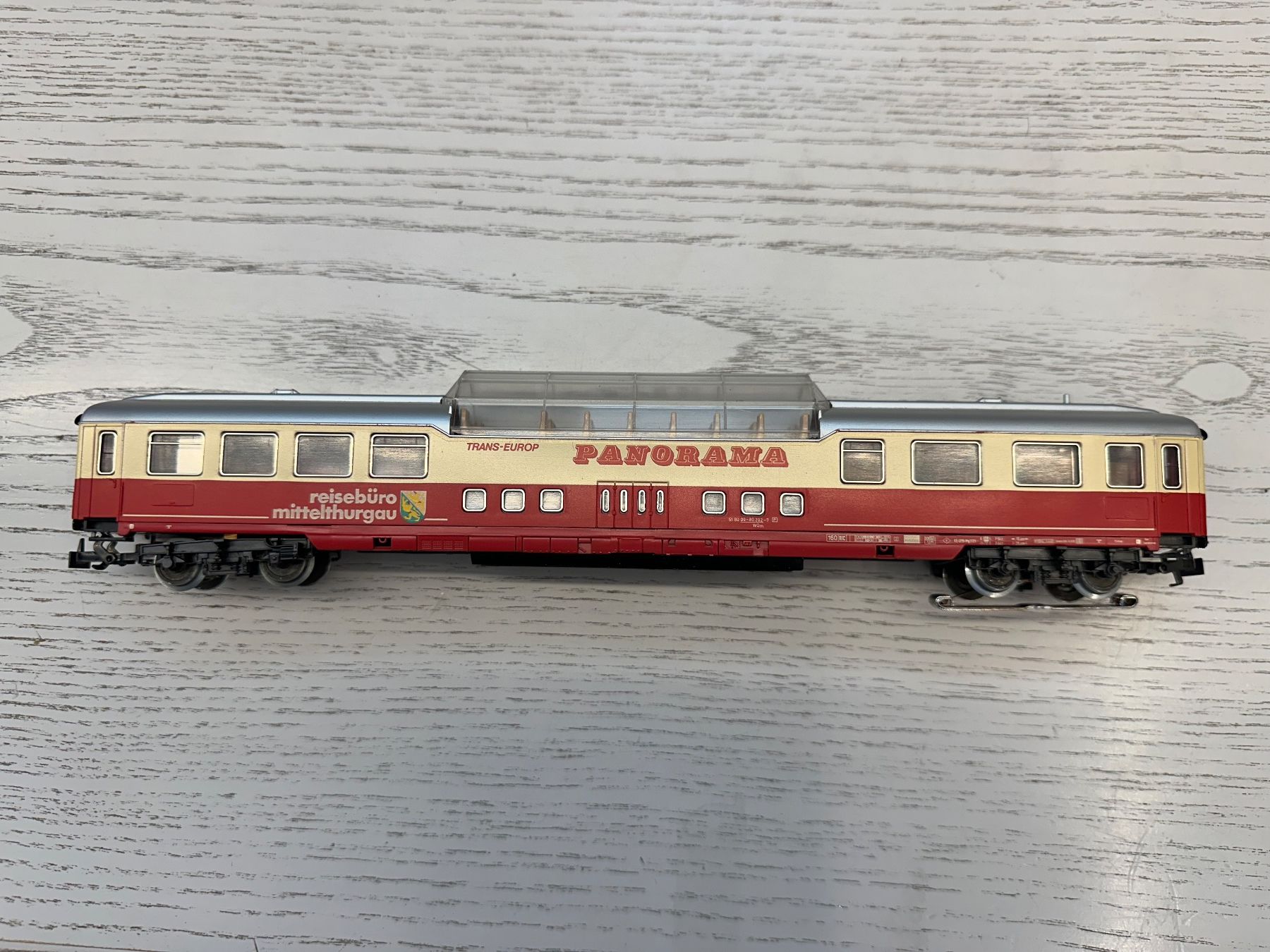 Märklin Modellini di ferrovie: Märklin 4169 TEE Panoramawagen – Usato da Lupsingen venduto da New-Haven 3