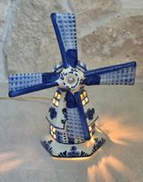 Keramik Windmühle Lampe
