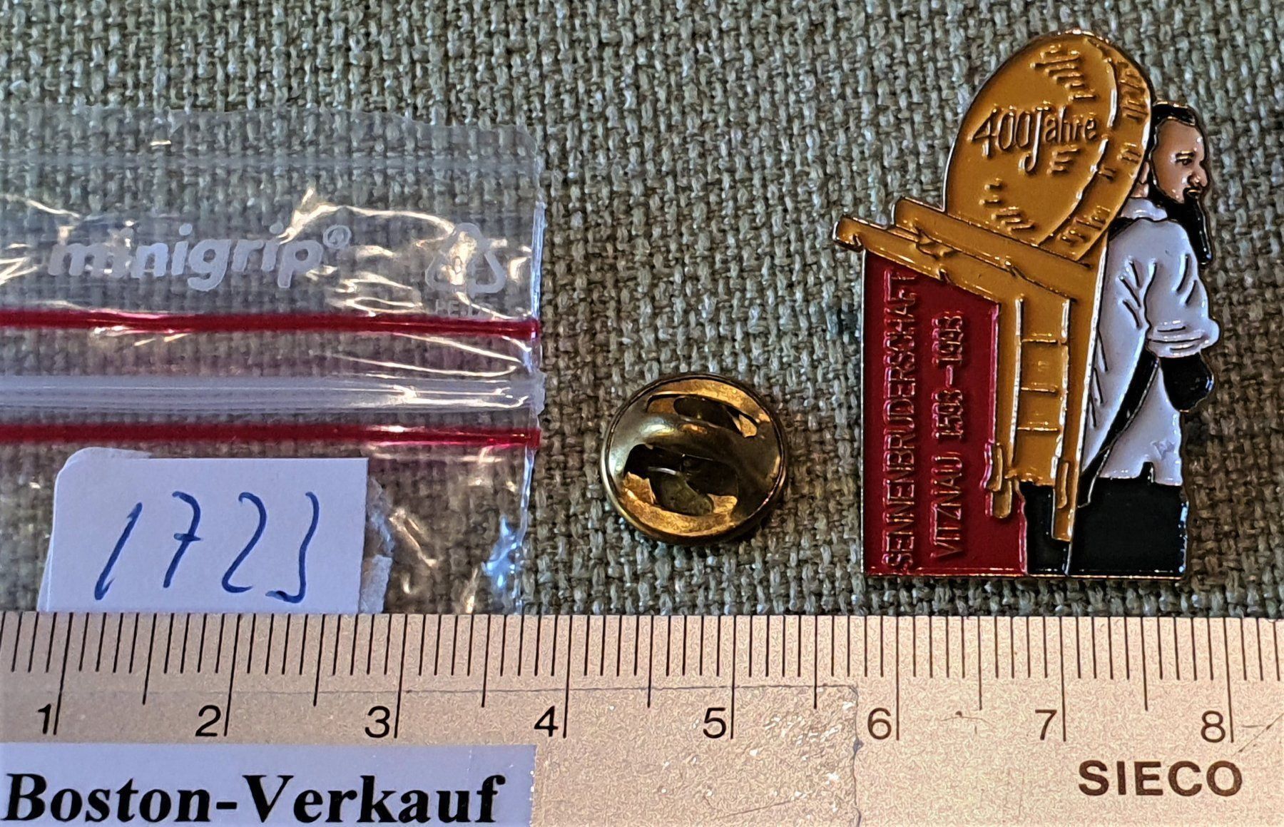 Placchette & Badge: I723 - Kunst Pin Simone Erni - Vitznau – Usato da Reinach BL venduto da Boston-Verkauf 2