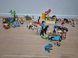 Playmobil Set mit Hof und Wald Spielwelten