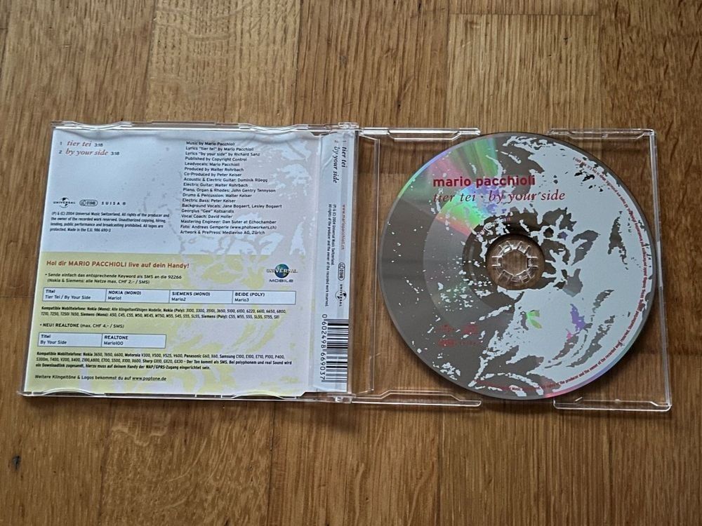 CD: 2x CD (Single) von Mario Pacchioli – Usato da Grosswangen venduto da Vita500 2