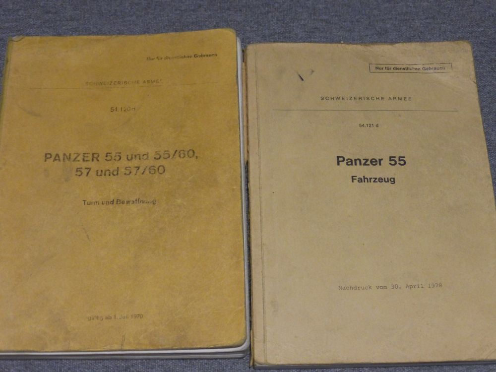PANZER 55 , 55/60,57, 57/60 Turm & Bewaffnung Kaufen auf Ricardo