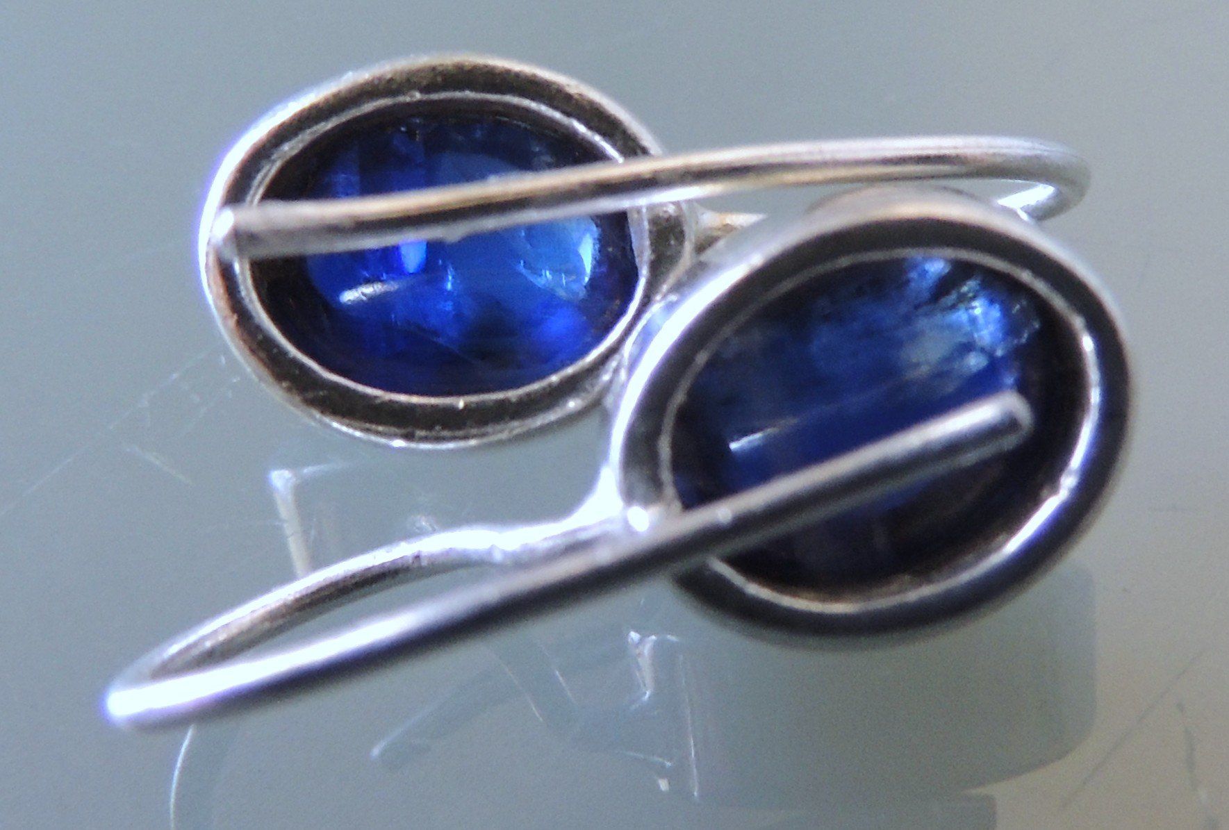 Orecchini pendenti & Orecchini a lobo: Kyanit Silber 925 Ohrringe 20 mm – Usato da Waldenburg venduto da schaller707 4