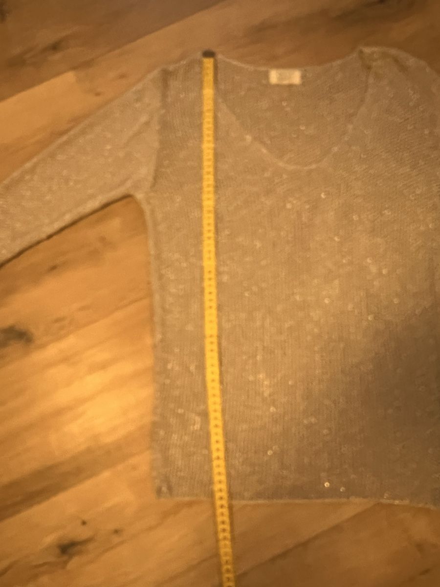 Pullover & Sweatshirts: Not Shy Glitzerpullover Champagner M – festlich & edel – Gebraucht aus Hinwil von Szaeni 3