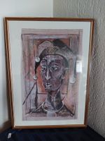 Signiertes Bild Clown Kunstwerk - Original Belleri 1987