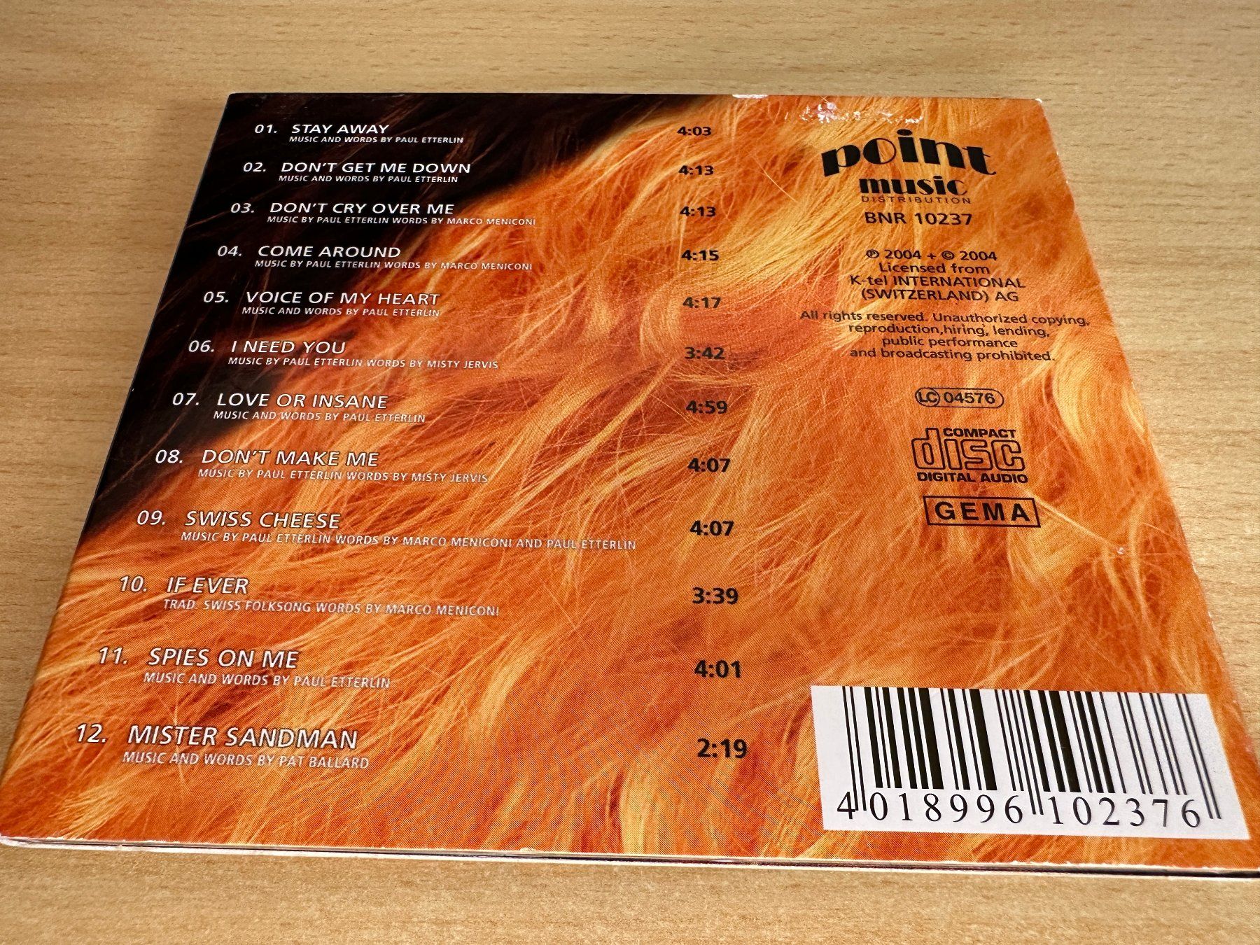 CDs: Angelheart – Whoa! – Gebraucht aus Rikon im Tösstal von Alpenmutz 1