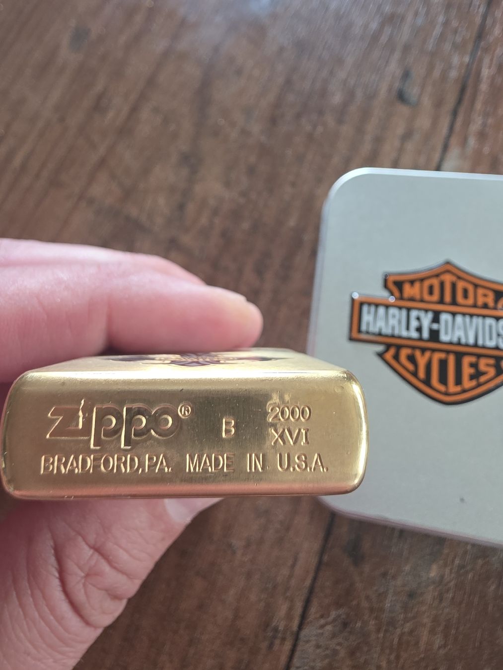 Zippo Accendini: Zippo Harley Davidson – Nuovo e nell'imballaggio originale da luzern venduto da rinomaz 2