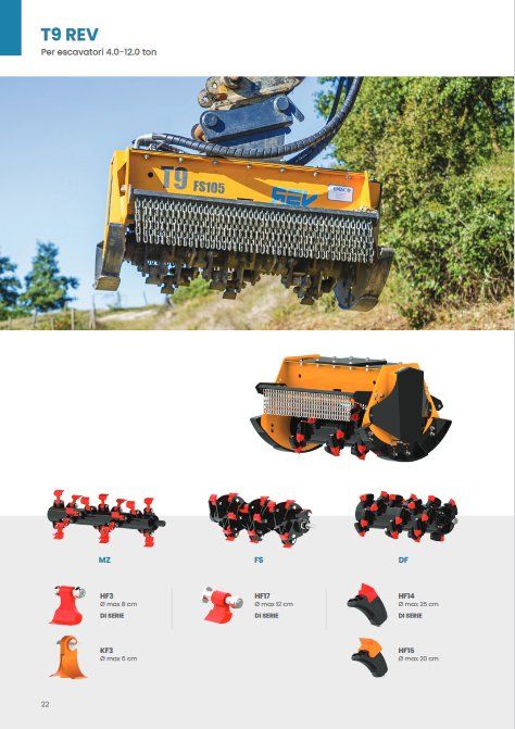 Escavatori: Mulcher, Baggermulcher Femac T9- MZ90 – Nuovo (secondo la descrizione) da Haslen AI venduto da Wildtech 3